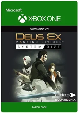XONE Deus Ex Mankind Divided: System Rift / Elektronická licencia / Add-on (G3Q-00241)