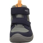 Detské celoročné členkové tenisky Superfit barefit TRACE GTX Green/Orange 1-006042-8010 - 34