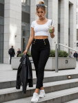 Dámske legíny UY2849 black - FashionStreet L