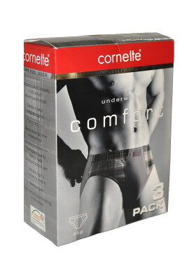 Pánske slipy Cornette Comfort 3-Pack A'3 2XL-3XL MIX 3xl