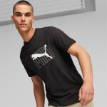 Puma ESS+ LOGO LAB Holiday Tee 675922 01 tričko