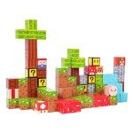 Mamido Sada magnetických 3D kociek 102 ks