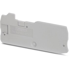 End cover D-QTCU 2,5 TWIN 3050510 Phoenix Contact; 3050510