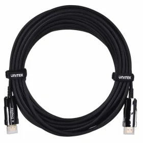 Unitek HDMI 2.0 AOC 10 m čierna / Kábel optický / 4K 60Hz (C11072BK-10M)
