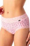Dámske 2PACK LPC 547 Dark Blue / Pink Pattern - Key S tm.modrá-růžová
