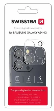 Swissten Ochranné sklo šošoviek fotoaparátu pre Samsung Galaxy A24 4G (94500211)