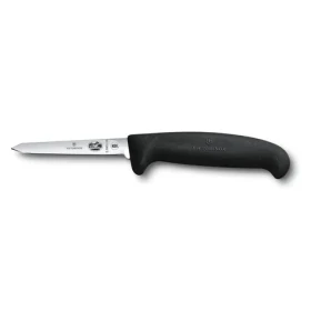 VICTORINOX Fibrox / Nôž na hydinu / Čepeľ 8 cm / Hladké ostrie / Čierna rukoväť (5.5903.08)