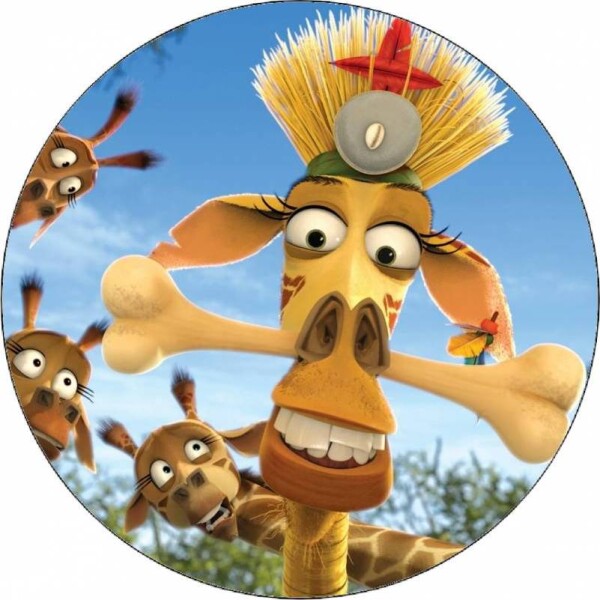 Jedlý papier Melman ako šaman 19,5 cm - Pictu Hap - Pictu Hap