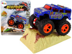 Mamido Elektrické autíčko Monster Truck Big Foot s gumovými pneumatikami a šmýkačkou