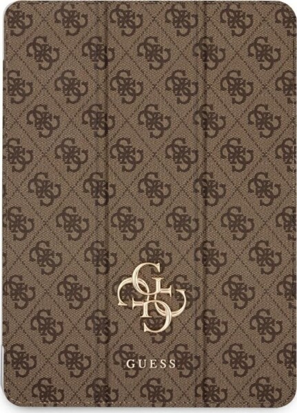 Guess Guess GUFC13RM24PS4SGW iPad Air 13" 2024 Hnedý/brown Magnetic 4G Big Logo