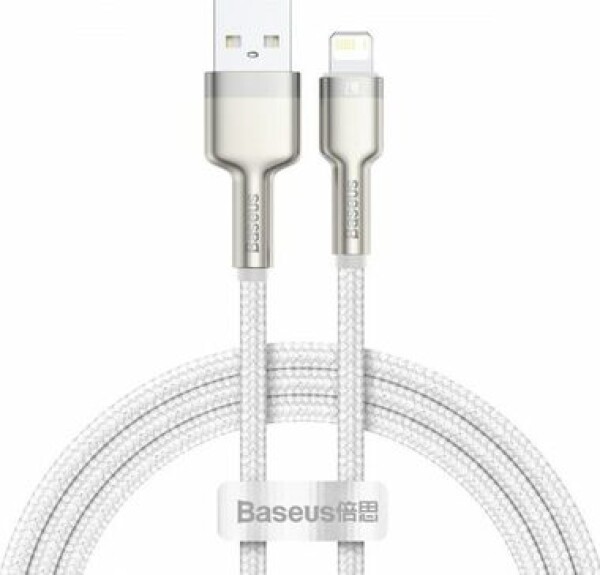 Baseus CALJK-A02 Kábel USB-A (M) - Lightning (M) 1 m biela (CALJK-A02)