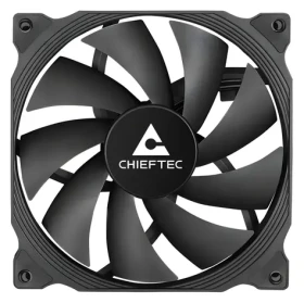 Chieftec ZF-1225PWM čierna / Ventilátor / 120mm / Hydraulic Bearing / 1600 RPM / 33 CFM / 4-Pin PWM (ZF-1225PWM)
