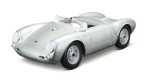 Maisto - PORSCHE 550 A SPYDER, strieborná, 1:18