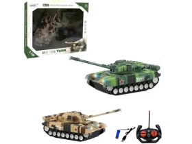 MaDe 16041Tank na diaľkové ovládanie svetlo a zvuk