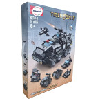Mamido Mamido Stavebnica policajné vozidlo SWAT Tiger 6v1 371 dielov MT1132