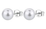 Brosway Strieborné náušnice s umelou perlou Infinite White Fancy FIW143