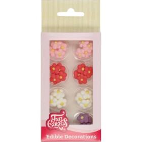 Cukrové zdobenie 32 ks malé kvety - FunCakes - FunCakes