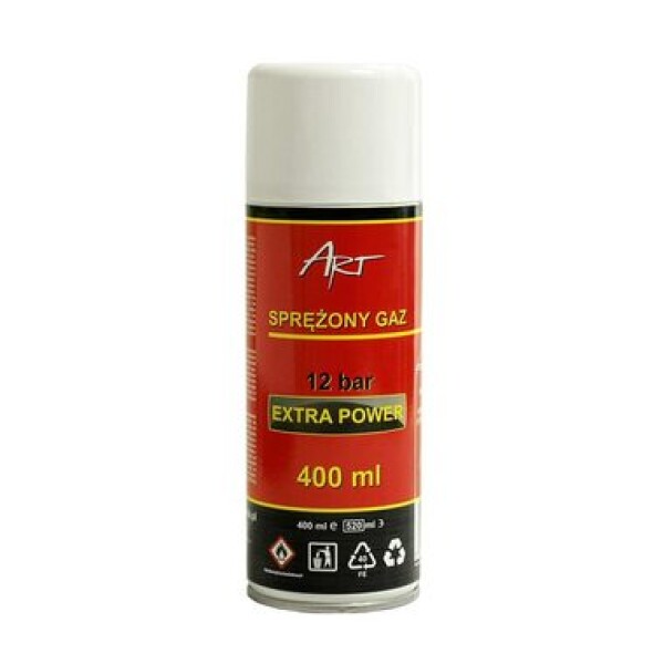 ART AS-19 Stlačený vzduch 400 ml EXTRA POWER 12 BAR (CZART AS-19)