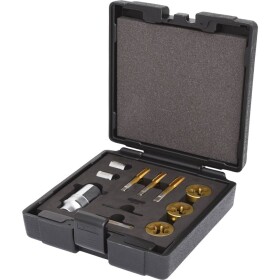 Súprava na rezanie závitov 3/8" pre matice a skrutky kolies, 11 ks KS Tools 150.1420; 150.1420