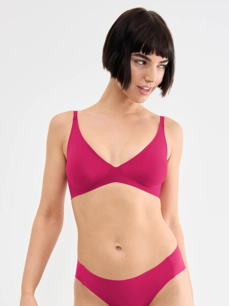 Podprsenka s push-up efektom ZERO Feel 2.0 THE UP P Bra – Berry – SLOGGI Berry XL