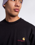 Carhartt WIP L/S American Script T-Shirt Black M