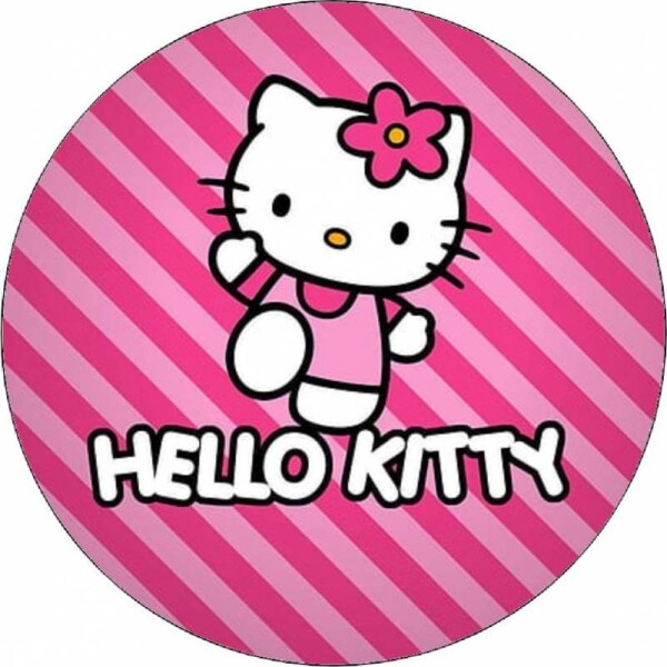 Jedlý papier Hello Kitty v ružovom oblečení 19,5 cm - Pictu Hap - Pictu Hap