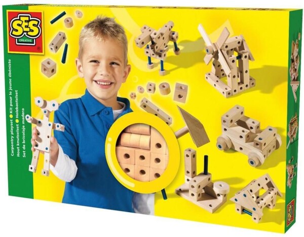 SES Creative Skladanie z dreva