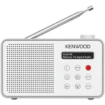 Kenwood CR-M25DAB-W biela / DAB+ rádio / Bluetooth 5.3 / USB-C / LCD displej / výdrž batérie 7 h (CR-M25DAB-W)