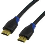 LogiLink HDMI 2.0 čierna / HDMI kábel / 4K/60Hz / pozlátené konektory / 2 m (CH0062)