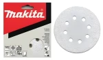 Makita P-33370 / Brúsny papier K100 / priemer 125 mm / 8 otvorov / 10 ks (P-33370)
