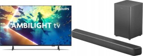 Philips 43PUS8010/12 LED 43'' 4K Ultra HD Titan OS Ambilight + Soundbar Philips TAB5309/10