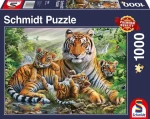 Schmidt Puzzle Tigrice a mláďatá