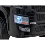 Mamido Elektrický kamión Scania R-SÉRIA 4x4 čierny