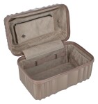Kufrík na kozmetiku Travelite Paros Beauty Case Cappuccino