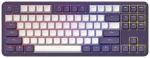 Dark Project ALU87A bielo-fialová / herná klávesnica / mechanická / spínače g3ms Sapphire mechanical / RGB / USB / 1.8m (DPKB_VIOLET_ 87_ANSI)
