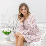Košeľa Laveza Gelasia 1625 long/r M-2XL světle růžová XXL