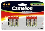 Camelion PLUS AAA (LR03) 8ks / Alkalická batéria / Mikrotužková / 1,5V (11044803)