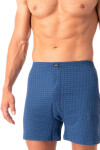 PÁNSKE BOXERKY MXC 813 A25 3XL-4XL Modrá 4XL