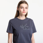 Tričko Calvin Klein Jeans Ss Baby Terry Hero Monologo Tee Ebony L