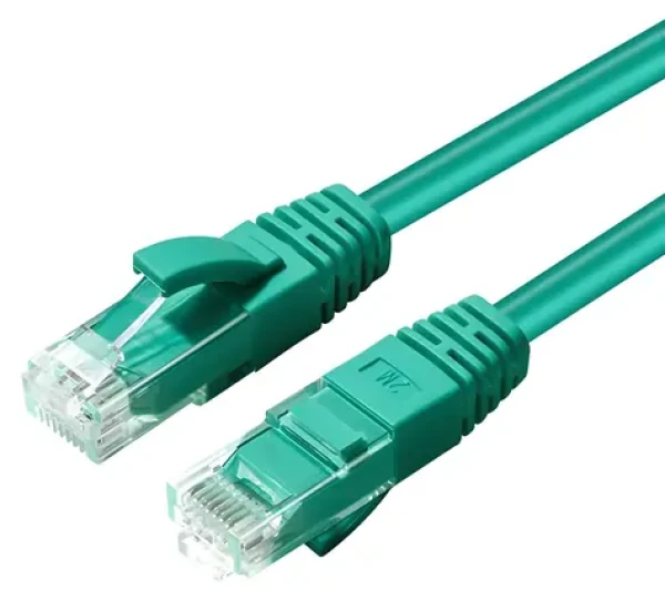 MicroConnect CAT6a U/UTP 0.15m zelená / LSZH (MC-UTP6A0015G)