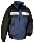 Bunda Cofra GALE Farba: Modrá, Veľkosť: 4XL (V198_0_02_4XL)