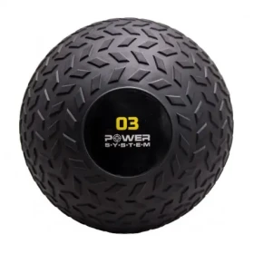 Posilňovacia Lopta Slam Ball čierna 3 kg (09299)