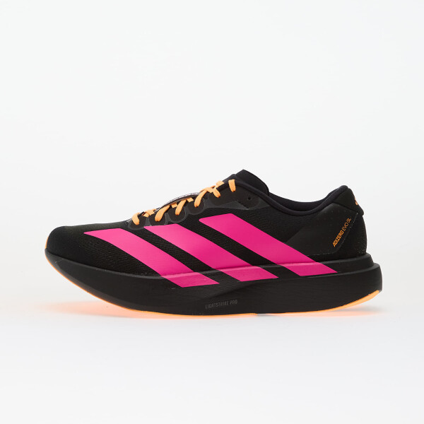Tenisky adidas Adizero Evo SL M Core Black/ Shock Pink/ Flash Orange EUR 47 1/3