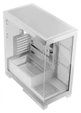 Modecom Volcano Space biela / Skriňa / ATX / 1x USB-C / 2x USB 3.0 / bez zdroja / priehľadná bočnica (AT-SPACE-PG-NF-20-000000-0002)