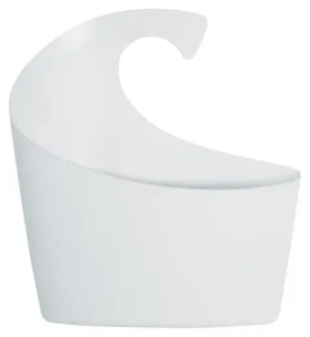 Spirella SYDNEY veľký biely / Závesný box / plast / 27,5 x 10 x 30,5 cm / 2 l
