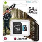 Kingston Canvas Go! Plus MicroSDXC Class 10 V30 (SDCG3/64GB)