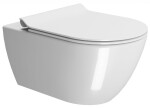 GSI - PURA závesná WC misa, Swirlflush, 36x55cm, biela ExtraGlaze 881511