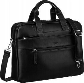 Peterson Gustowna Taška pre notebook do 14 cali wykonana ze skóry ekologicznej - Peterson NoSize