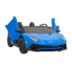 Mamido Detské elektrické autíčko Lamborghini Aventador SV modré