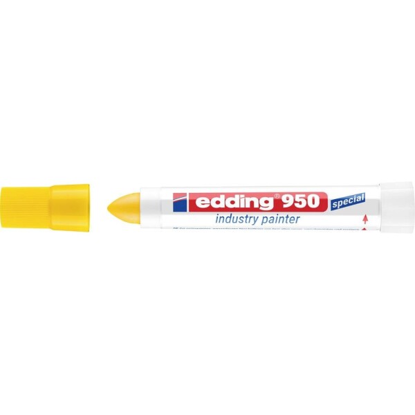 Edding 950 industry painter 4-950005 priemyselný popisovač žltá Vodotesné: áno; 4-950005